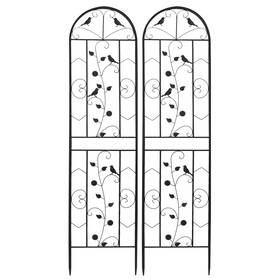 Fliptrade 427274495173 Tall Decorative Garden Fences Metal Trellis Climbing