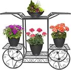 Flr-st1-blka Sorbus Garden Cart Stand 816485025113