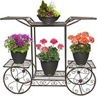 Flr-st1-brna Sorbus Garden Cart Stand 816485022143
