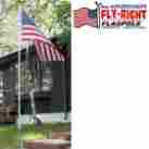 Fra-16r Fly-right Flag Aluminum Pole Kit 16 Feet