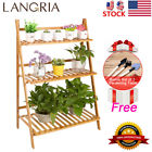 Fs-302 Langria Tier Wood Plant Stand Flower Pot Shelf 669818251679