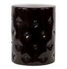 Bru-324216 Garden Id 3042646 Ceramic Black Stool Bru-324216 Garden Id 3042646 Ceramic Black Stool