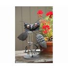 Tol210606 Gauge Owl Home Garden Rain Tabletop Toland