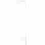 Gb-6821 646437387125 Graybunny Shepherd Hook 65 Inch White Premium Extra