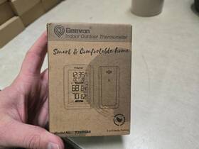 Geevon Ewt8688 Indoor Outdoor Thermometer Wireless Digital Temperature Nob