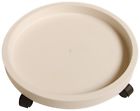 Gf-3633 Landscapers Select Planter Dolly Plastic White Weight Capacity Size In