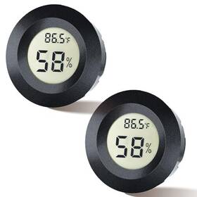 Mdht01 Gjc Newest Upgraded Mini Hygrometer Thermometer 2pcs Household Digital