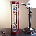 Gl04 Unbranded Galileo Thermometer Wood Framed Cherry Finish New 748144712044