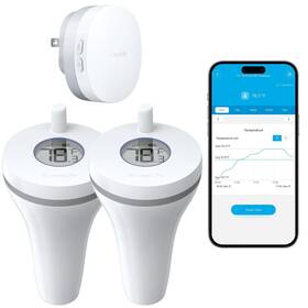 Goveelife 810127732902 Smart Pool Thermometer With Gateway Digital Swimming Th