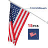 Gsd-h01-1381-1 Unbranded Silver Aluminum Flagpole Spinning Tangle Wind Resistant 758277367431