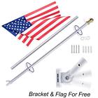 Gt-sfp-5s Gientan Aluminum Tangle Free Spinning Flag Pole Kit 696233385597