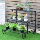 Gt3199 Unbranded Tier Metal Plant Stand Decor Planter Holder 810010027962