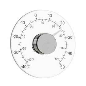 Ce1300 Gudoqi Indoor Outdoor Window Thermometer No Battery Required White