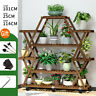 Guf8789487 Meco Multi Tier Wooden Plant Stand Flower Rack Shelf Holder