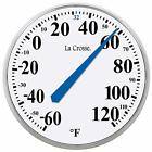 Gzw3td3rsn General Lacrosse Round Thermometer