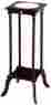 H-34 Megaware Furniture Plant Stand W Ceramic Top Wood And Dark Cherry Finish Telephone Style Table New