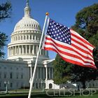 Halyard Usa Gold Durable Garden Aluminum Ball Outdoor Pole Prices 20ft Flagpole Flag