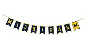 Hannas Handiworks 84232 Michigan Wolverines Tailgate Party Banner By Hanna S Lightweight