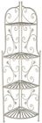 Hd17247 Hd17247-c-shelf-ac Unbranded Plant Shelf Bakers Rack Antique Cream Foldable 0730050150874