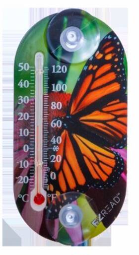 840-0103 Headwind 12 Pack - Outdoor Butterfly Thermometer 3.5 Inch