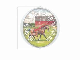 Headwind 840-0118 6 Pack - Horses And Barn Thermometer 5.5 Inch Dial