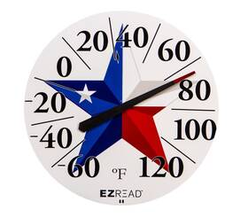 Headwind Consumer Products 053291412380 Ezread Hanging Dial Thermometer - Weather Thermome