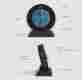 Hh654b Hh654 Mieo Round Digital Hygrometer Thermometer For Humidor With Clock New 709317930375