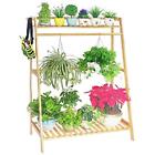 Hjdy100 Copree Bamboo Stands Large Hanging Plant Planter Shelves 674551279736