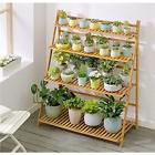 Hjmztx0470 Copree Bamboo Stands Plant Planter Shelves Flower Pot 674551279606
