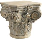Home Decorators Collection Pedestal Acanthus Ornate Corinthian Column Display Leaves Plant Stand Classic 887060104356