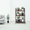 Hw58935 Gtin 6970866978574 Tier Outdoor Wood Design Folding Display Flower Stand Storage Indoor