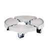 Hz005g Inkint Plant Flower Pot Stand With Wheels Heavy 689719149158