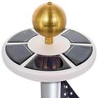I-fp1-6201 Ieazy Solar Flag Pole Flagpole Light Led Brightest 712166453889