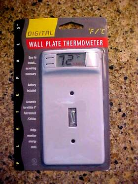Ici Innovations Inc. 12100 Wall Plate Thermometer Digital New In Original Packaging From