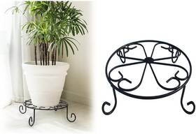 Inc 313024968905 Plant Stand 10 Inch Black Potted Flower Pot Rack Holder 1 Pack