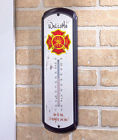 262038-3v7t-fmn Inspired Outdoor Patio Firefighter Hanging Wall Thermometer Vintage Fireman
