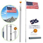 Ipl-h01-1351 Unbranded Aluminum Telescopic Flagpole Kit Flag Commercial Grade 702458230458