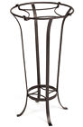 2262720 Iron Stand Bronze Roman Id Planter Solid