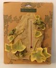 Sg2045 Ivy Thermometer Mib Frog Garden Stone