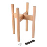 Jj00tps1221-fba Ironwalls Potted Patio Plant Stand Floor Flower Pot 689998825668