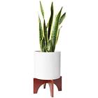 Jjsztj002 Mkono Plant Stands Stand Wood Mid Century Flower Pot Holder