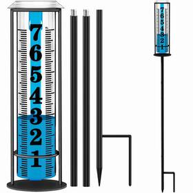 Jmbay 20240413b5d Rain Gauge Outdoor Upgraded Accurate Four-section Large