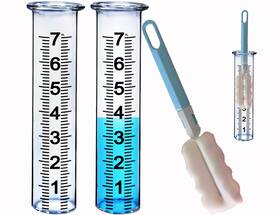 Jmbay 230324 7 Inch Plastic Rain Gauge Replacement 2pcs Tube