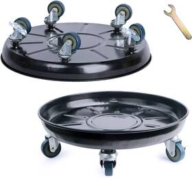 Kaoolaa 696539145680 Plant Caddy 14 Inches Heavy Duty Stand With Lockable Wheels Support 200