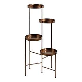 Kate And Laurel 032231630633 Finn Modern 4-tier Plant Stand 10 X 11 44 Bronze Folding