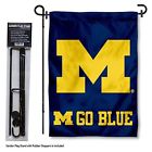Kit003131809b College Flags And Michigan Wolverines Go Blue Garden 848267067004