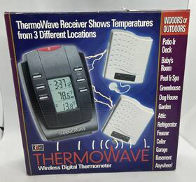 Koch 004036146004 Extremely Rare- Thermowave Wireless Digital Thermometer New Open Box
