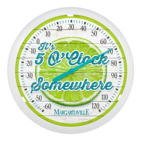 Hd79875 La Crosse Margaritaville Its 5 Oftclock 12 Inch Indoor/outdoor Dial Thermometer