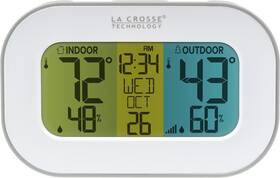 308-148 La Crosse Technology Wireless Temperature Station With White