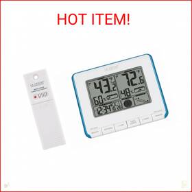 308-1711bl La Crosse Technology 752913174100 Wireless Weather Station With Heat Index And Dew